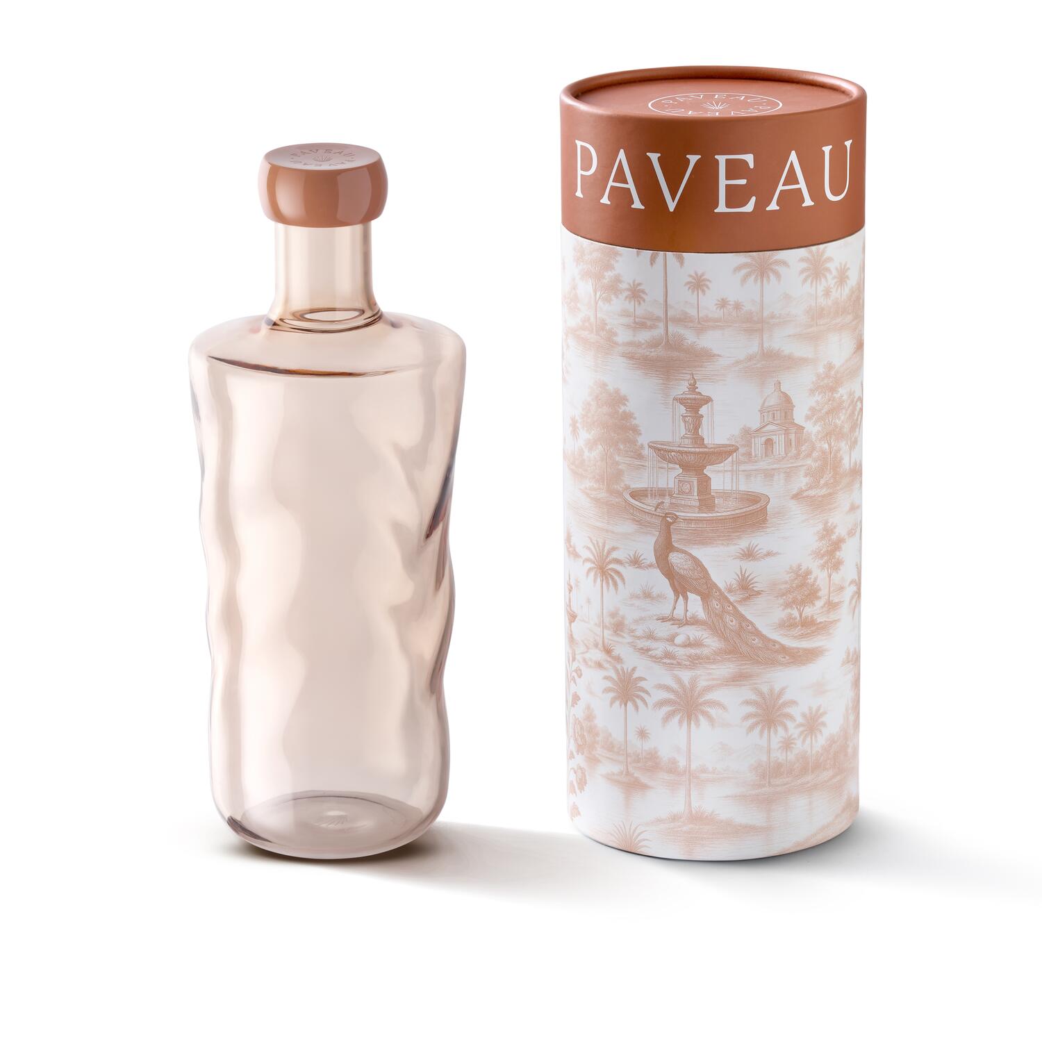 Swirl karaffel, 1,25 L - Glow Terracotta